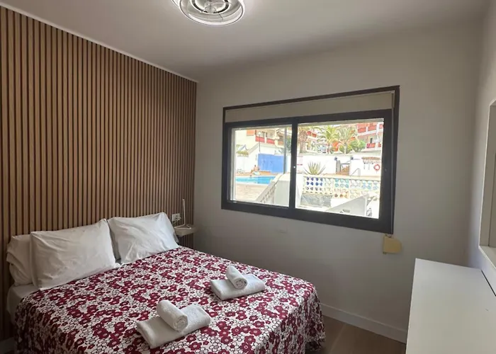 Апартаменты En Playa Vistas. Veramar. Free Parking, Pool! Лос Кристианос